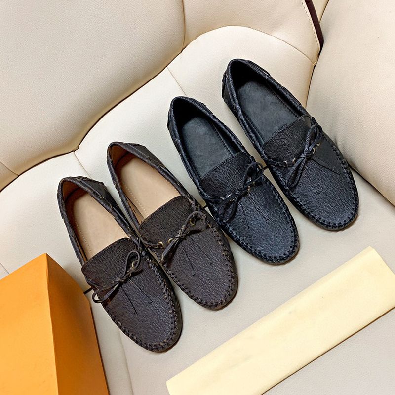 2021 Classics Men Loafer shoes Hockenheim Moccasins Dress Shoes flat Canvas Real Lambskin Loafers Luxury cap toe Fashion casual shoe 306