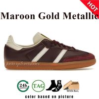 104 Maroon Gold Metallic