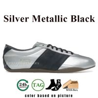 69 Silver Metallic Black