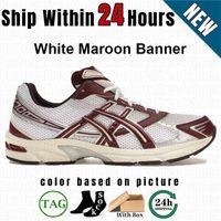 107 White Maroon Banner 36-45