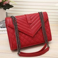 #4-red with black chain