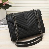 #4-black with black chain