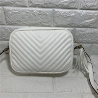 #5-white with gold chain