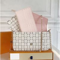 White grid-light pink inside