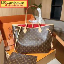 Designer Bags Luxury Bags louisvouitton bag neverful bag Tote Bag Wallets Fashion Shoulder Bags louis vuittontote bag Women's Large Capacity Shopping Bags