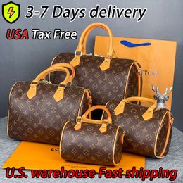 Designer Bag Shoulder Bag nano speedy bag Luxury Women's louis vuitons bag handbag Brown Cowhide louisvouitton bag crossbody bag Classic Vintage louievuitton bags
