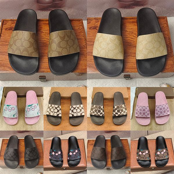 Free shipping wiht box udel sport slides designer sandals women slippers stylish men sandles brown black pink slide luxury sandal beach outdoor shoes