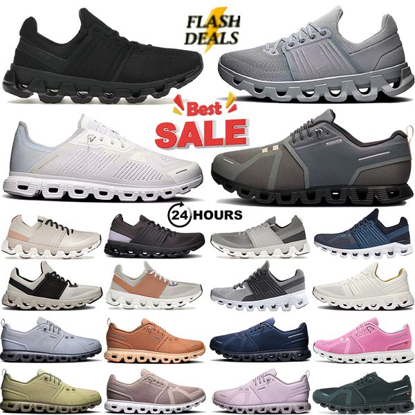 Running Cloudes Designer shoes ons men swift3 Waterproof Women 4sport sneaker White All Black Alloy Glacier Cobalt Lake Sky 6 coast Jogging Runners outdoor trainers