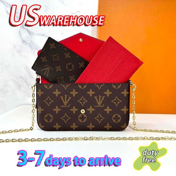 Luxury Bags Designer Bags Shoulder Bags Genuine Leather Crossbody Bags Clutch Bags Handbags Wallets Chain Shoulder Bags Women's Fashion Bags