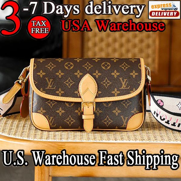 Diane Baguette copy bag DE DA Mono NF Designer bag Monogram women fashion crossbody bag classic brown embossed handbag multi styles shoulder bag louis vuitons bag