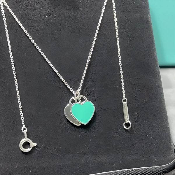 Designer Necklace Designer Jewelry Gold Silver Chain Love Necklaces with Heart Pendant for Women Stainless Steel Lovers Gift Casual Party Heart Necklace Jewlery